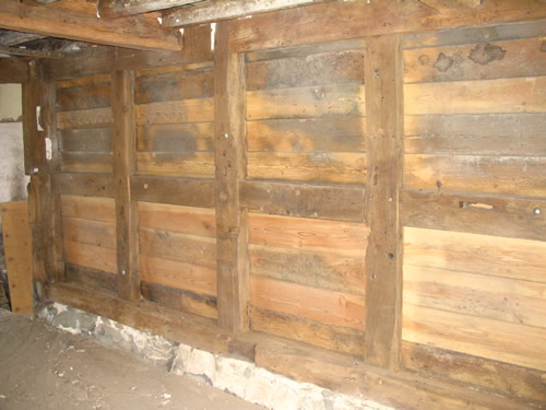 Blast cleaning beams after